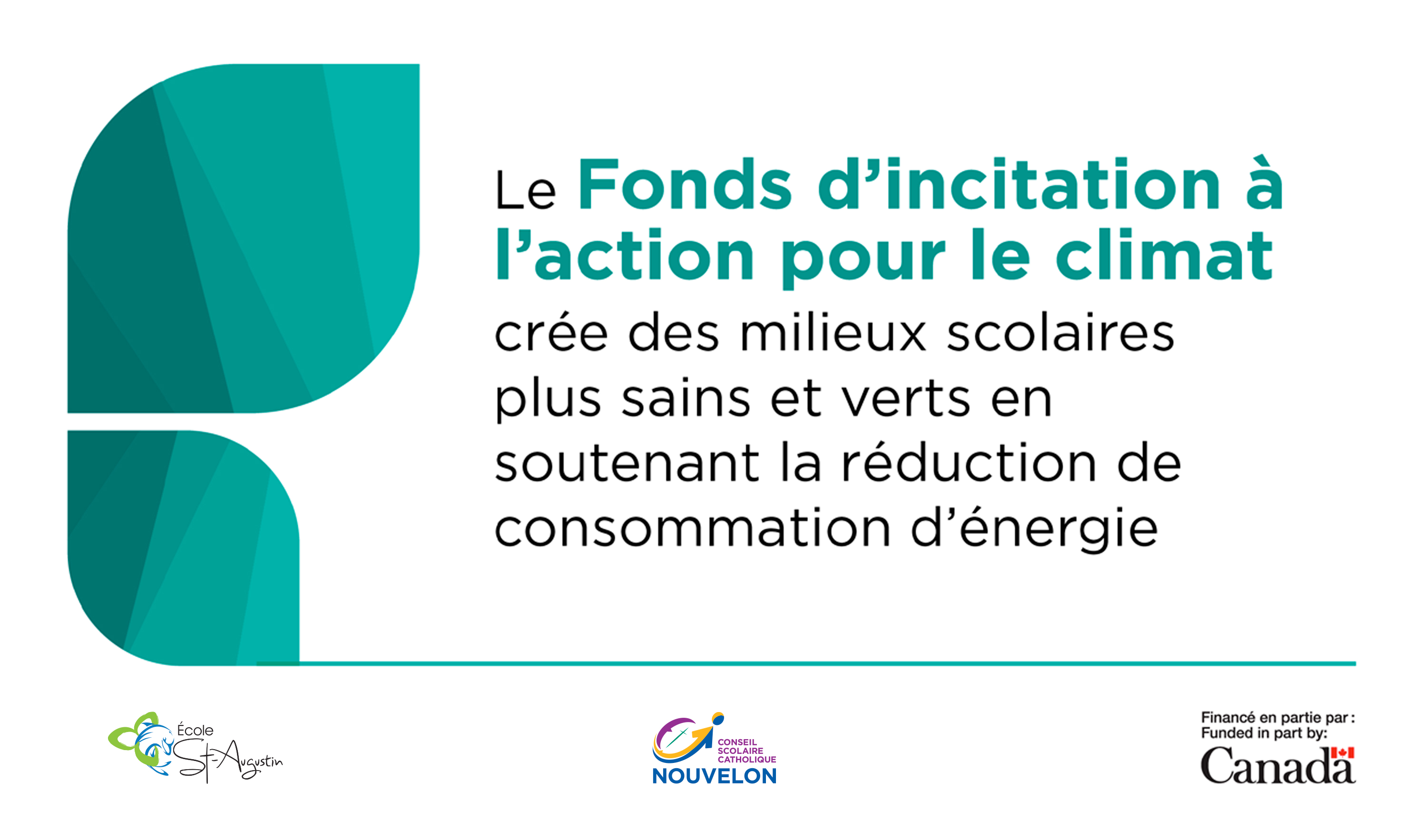 Le fond d'incitation à l'action pour le climat crée des milieux scolaire plus sain et verts en soutenant la réduction de consommation d'énergie